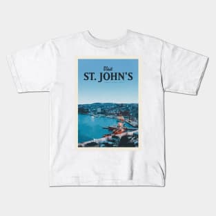 Visit St. John's Kids T-Shirt